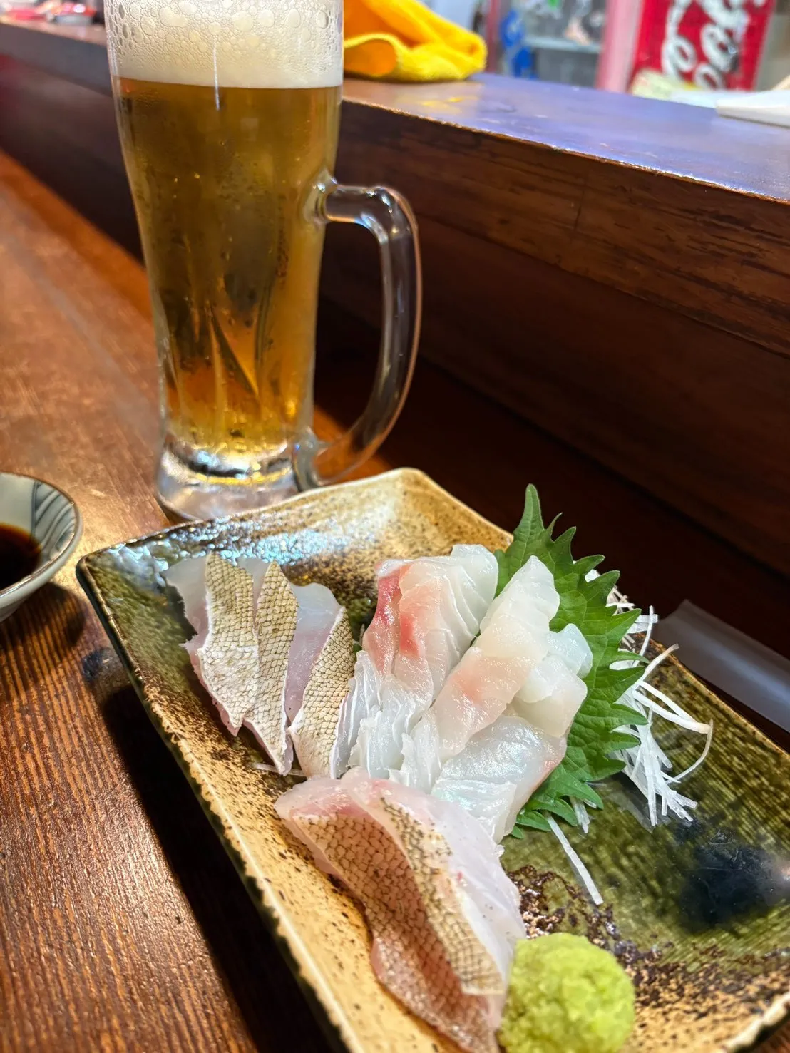 その日の朝に仕入れる、新鮮な魚介と旬の味